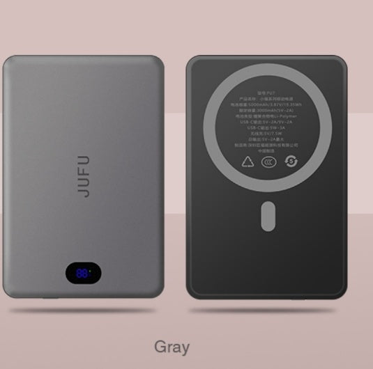 Adaptable To The Whole Scene With Magnetic Wireless Power Bank, A Savior For Travel And Office
