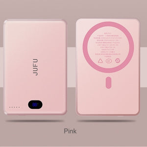 Adaptable To The Whole Scene With Magnetic Wireless Power Bank, A Savior For Travel And Office