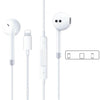Lightning In-ear Headphones For IPhone14,13,12,11,7,8 Plus, XS, With Lightning Connector, IPhone Wired Earbuds, Built-in Remote Control To Control Music, Calls, And Volume
