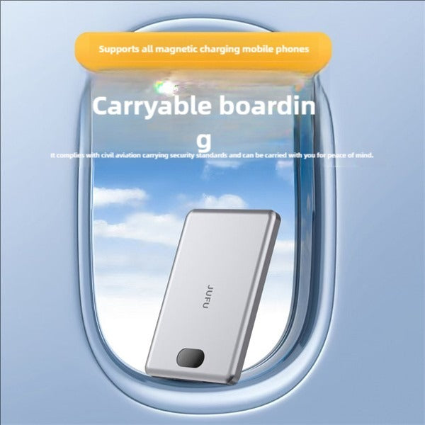 Adaptable To The Whole Scene With Magnetic Wireless Power Bank, A Savior For Travel And Office