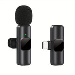 Wireless Lavalier Lapel Microphone For IPhone IPad Professional Wireless Clip Mic