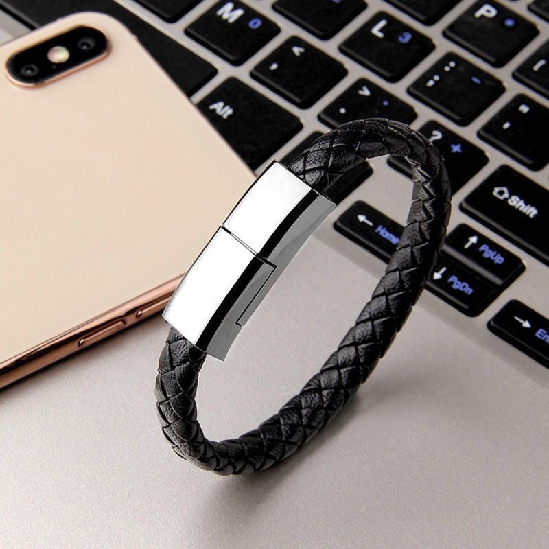 New Bracelet Charger USB Charging Cable Data Charging Cord For IPhone14 13 Max