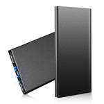 20000mAh Power Bank Ultra-thin External Battery Pack Phone Charger Dual USB Port