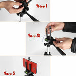 Professional Camera Tripod Stand Holder Mount For Cell Phone, Portable Tripod, Mobile Phone Live Stream Holder, Camera Tripod